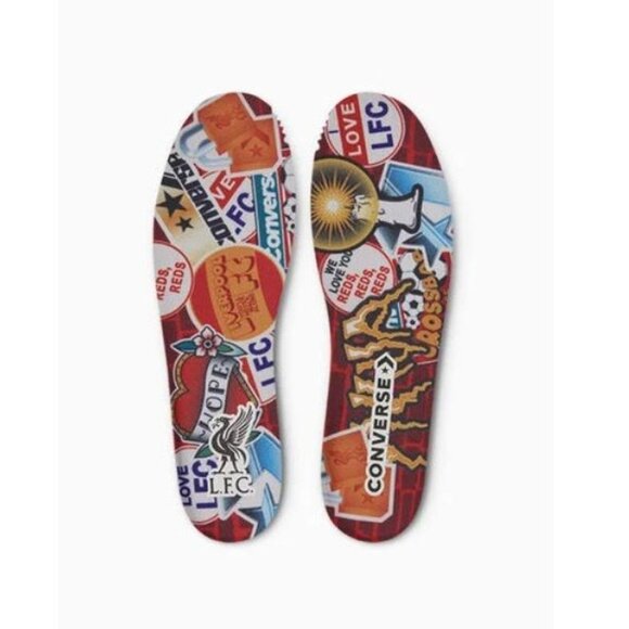 ❤️Converse x Liverpool FC Skate Fast Break Pro Sz 9 Women Shoes Black A12785C - Picture 9 of 14